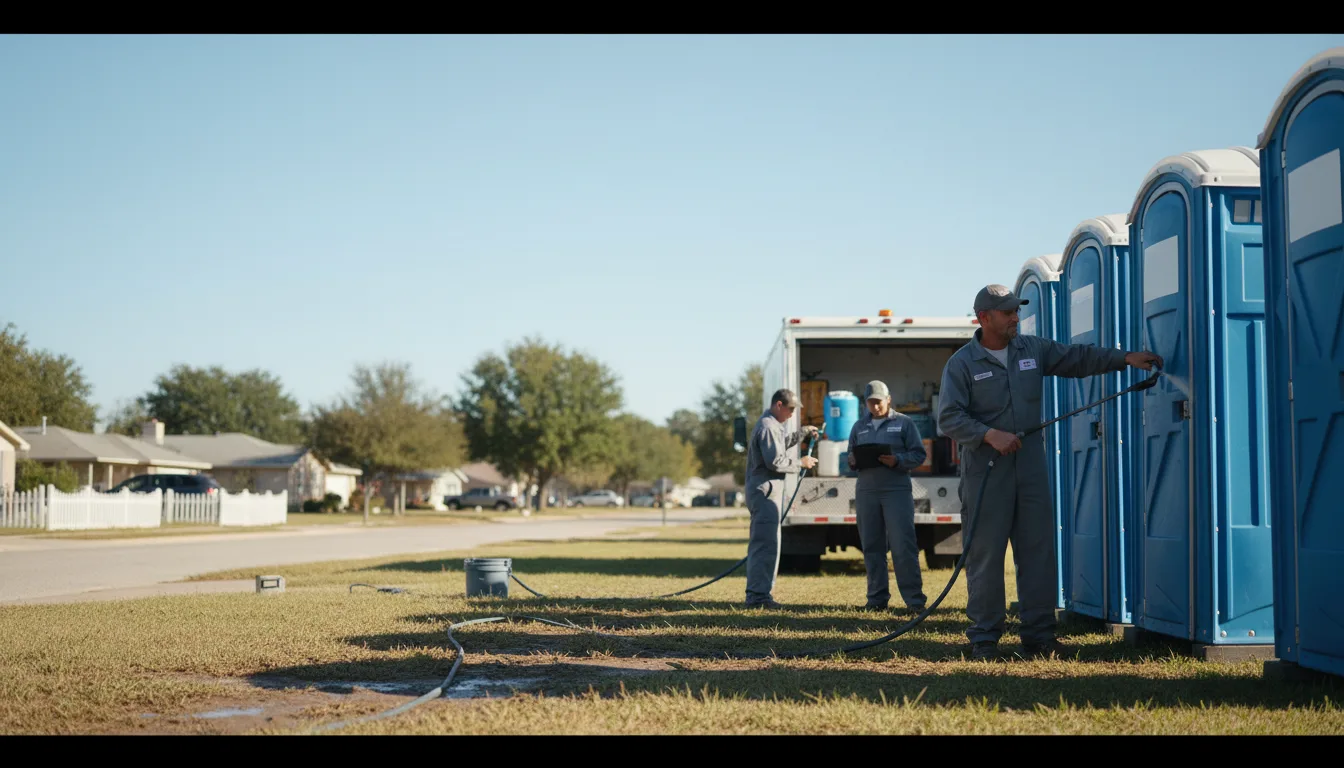 Long-Term Portable Toilet Rental in Prescott, IA near me